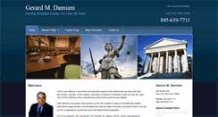 Desktop Screenshot of gerarddamianilaw.com